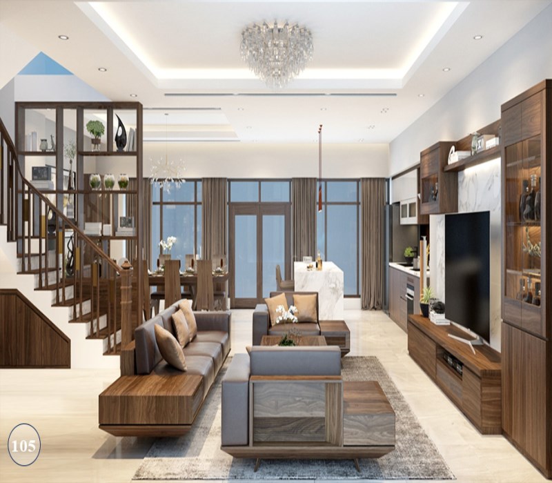TRANG TRÍ NỘI THẤT CÁC CÔNG TRÌNH DỰ ÁN TƯ NHÂN